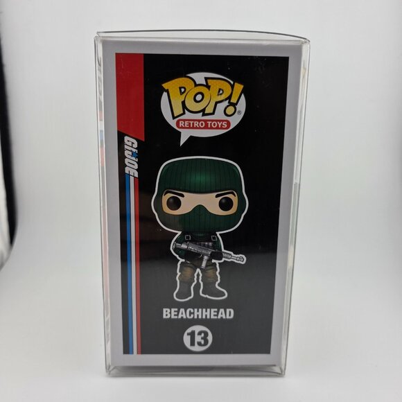 Funko Pop! Retro Toys: G.I. Joe #13 Beachhead Limited Edition Vinyl Figure NEW - Picture 4 of 5